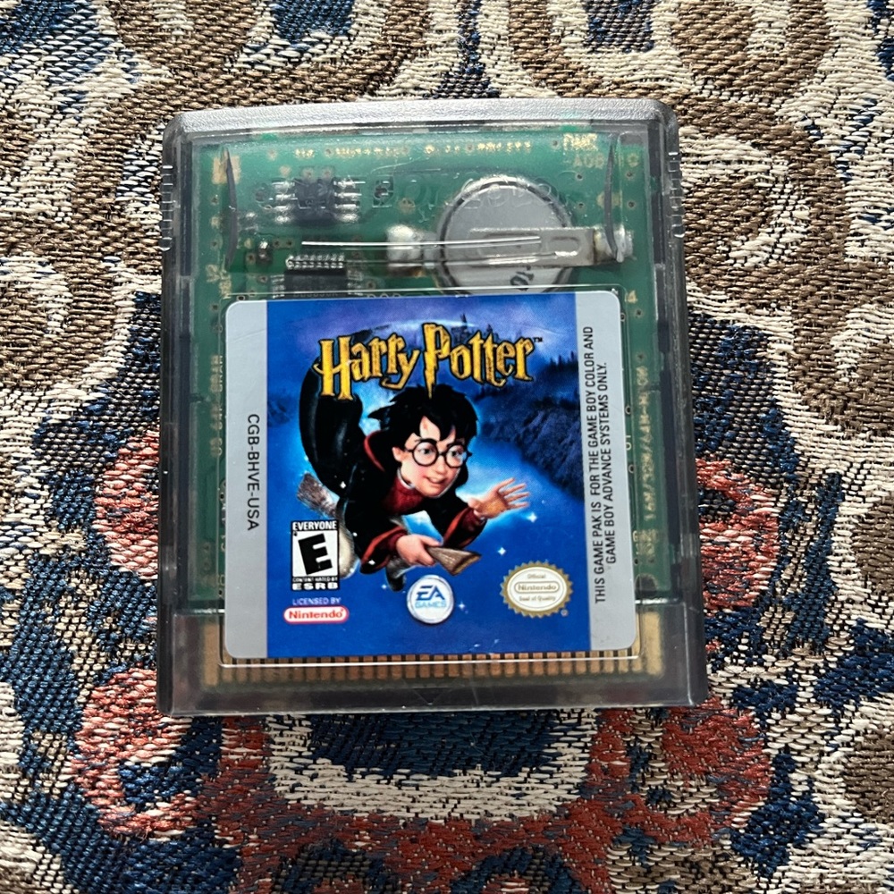 Nintendo gameboy Harry Potter